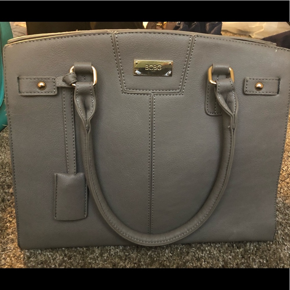BCBG grey purse